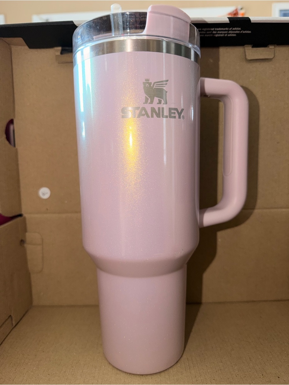 40 oz. Lilac sparkle Stanley